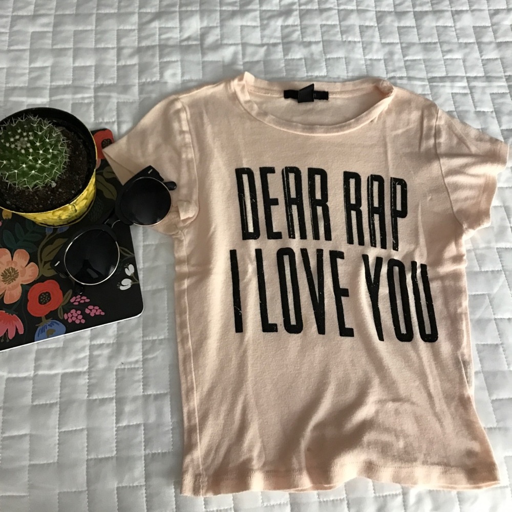 Forever 21 Graphic Cropped Shirt