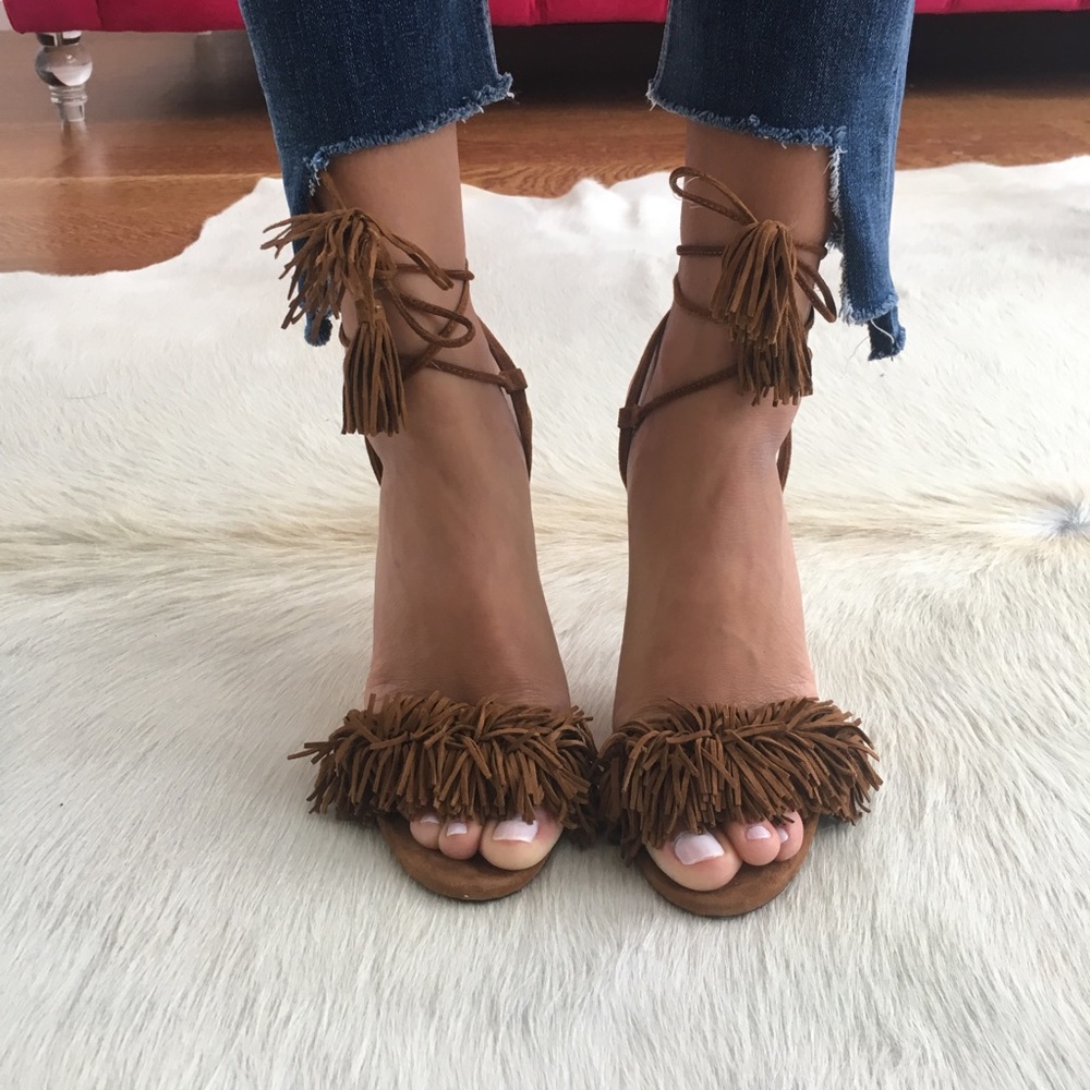 Wild Thing Fringe heel Aquazzura
