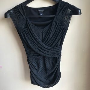 MODA BLACK BLOUSE Y33