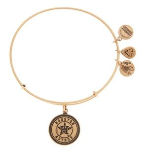 Alex and Ani Houston Astros Expandable Wire Bangle