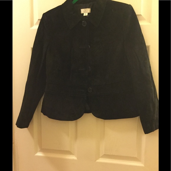 LOFT Jackets & Blazers - Black suede Jacket LOFT Jackets & Blazers - Black suede Jacket