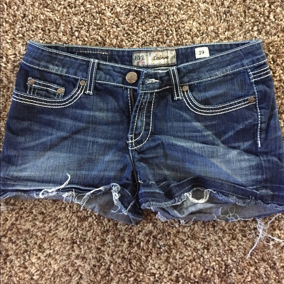 BKE Pants - BKE low rise cut off shorts