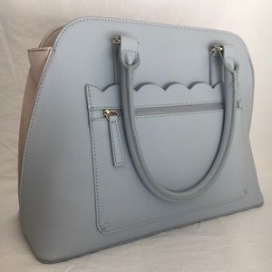 NWOT Kelly & Katie Two Tone Scallop Handbag