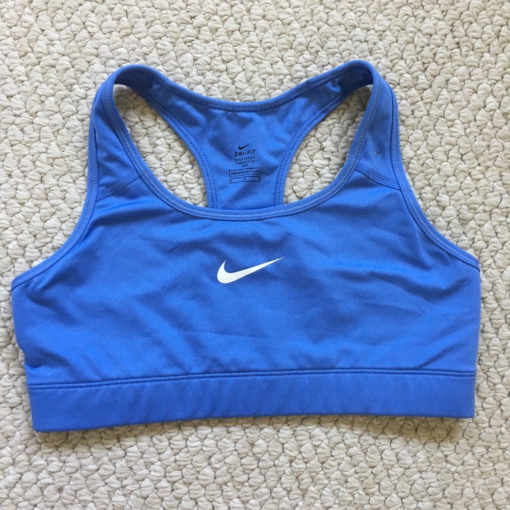 Nike Dri fit sports bra Blue