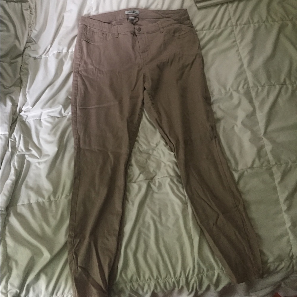 Dark Khaki jeggings