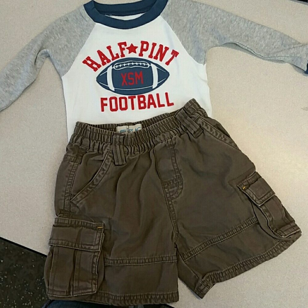 Short outfit.