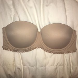 Nude Strapless Bra - Calvin Klein