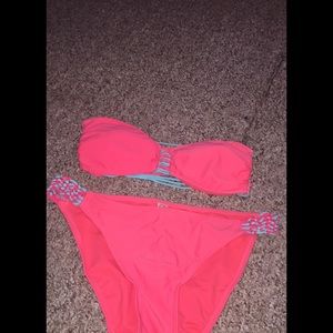 Arizona Pink and Blue Bikini