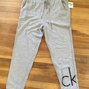 Brand new Calvin Klein sweatpants