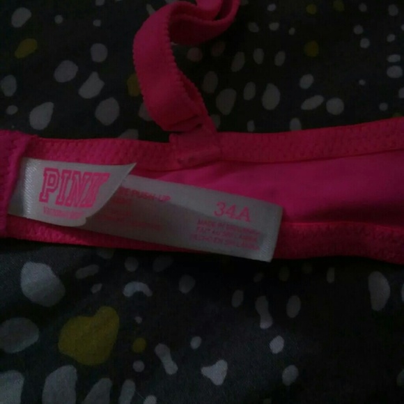 Hot Pink Bra NWOT - Picture 2 of 2