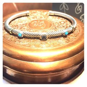 David Yurman Cable Bracelet with Stones