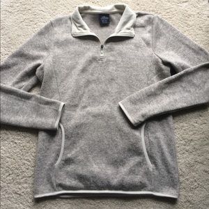 Soft oatmeal pullover