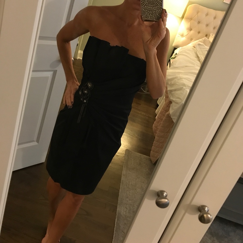 Saks fifth avenue brand Kurt Thomas black dress