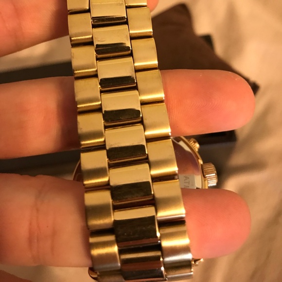 Gold MK watch