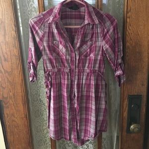 H&M Flannel Long Shirt
