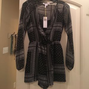 NWT BCBG ROMPER
