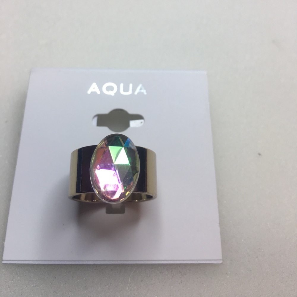 AQUA RING COLOR GOLD