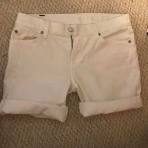 Size 29 7 for all mankind jean shorts