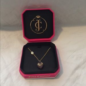 Juicy Couture heart necklace