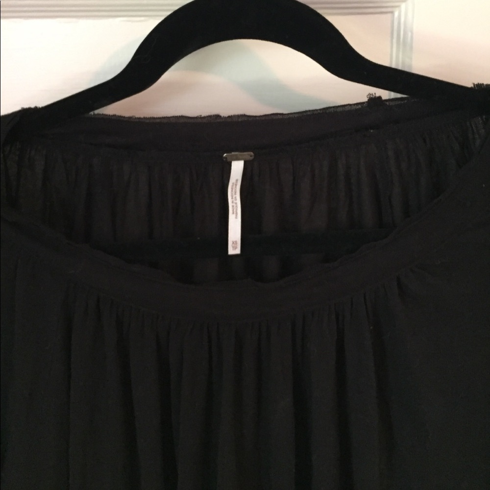 Black free people long sleeve