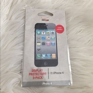 3 pack screen protector for iPhone 4