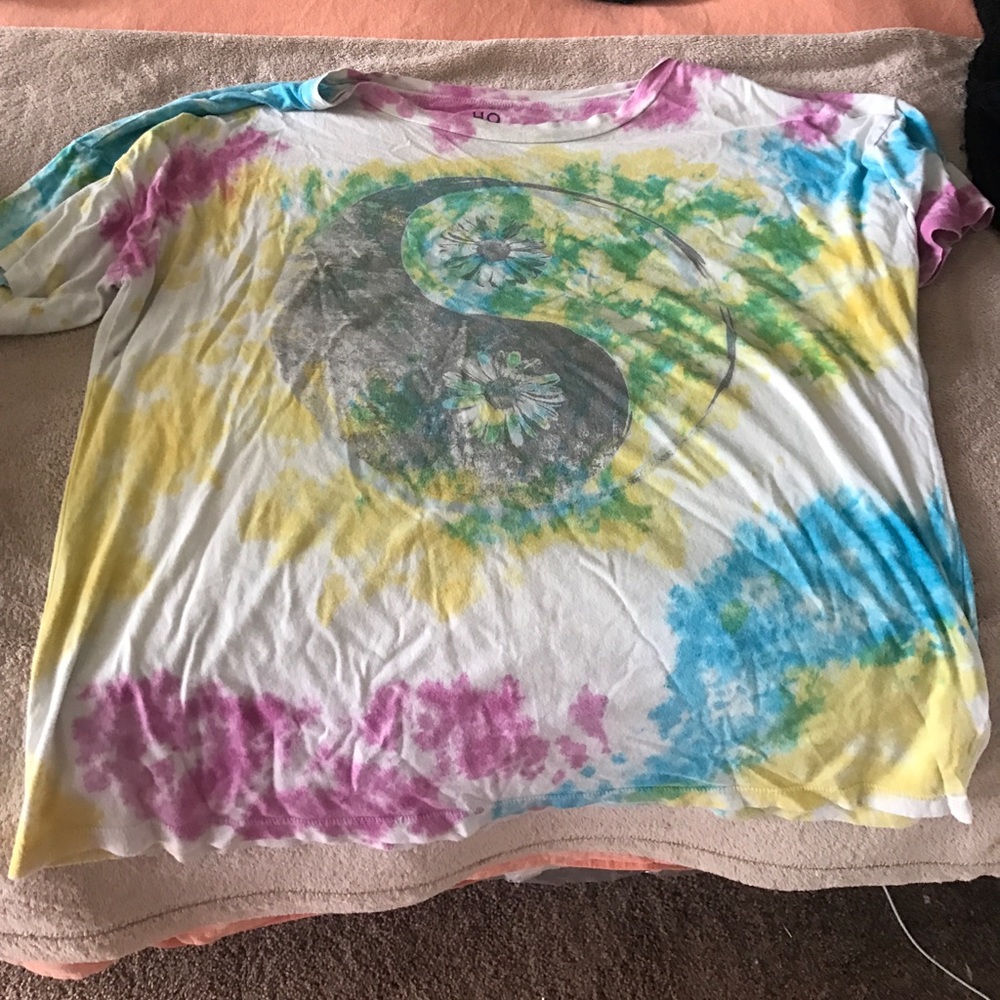 Boho tie dye t-shirt