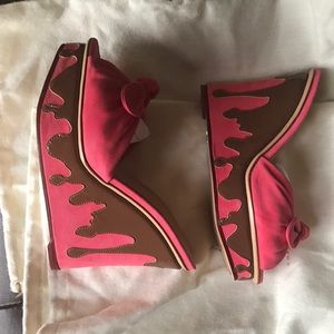 100% authentic charlotte Olympia shoes