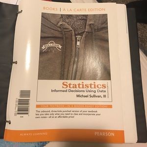 Fourth edition, statistics, Sullivan