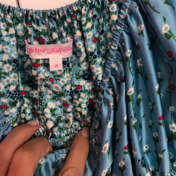 Betsey Johnson Silk Floral Dress - Picture 3 of 4