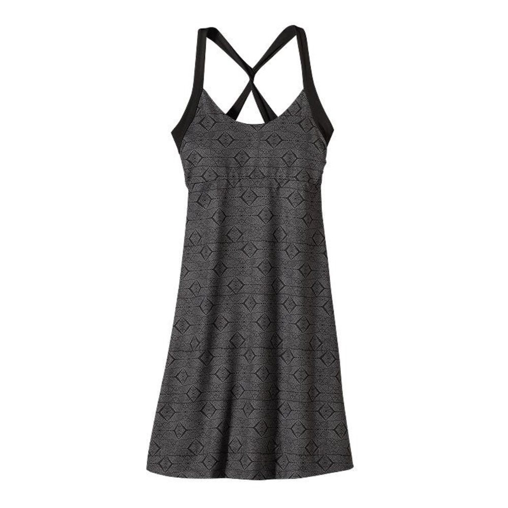 Patagonia Morning Glory Black Diamante Dress