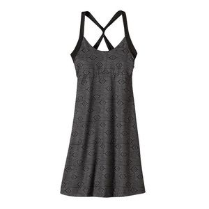 Patagonia Morning Glory Black Diamante Dress