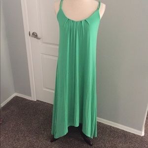 Cynthia Rowley green Maxi Dress.