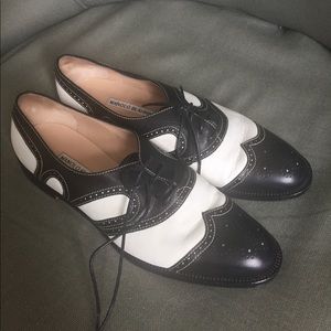 Manolo Blahnik Perforated Oxfords