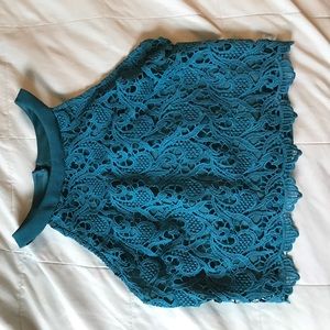 Women's cropped tank top