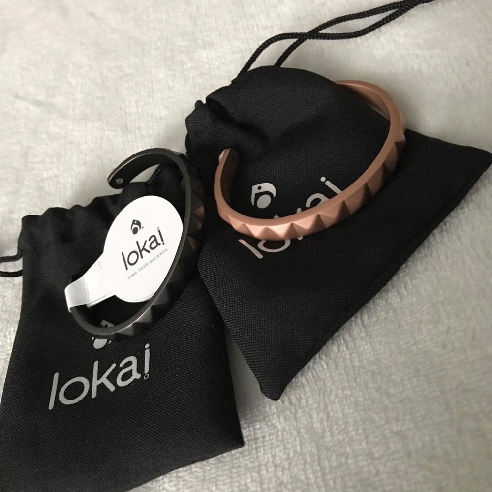 Rose gold,gunmetal. Bracelets