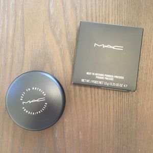 NIB MAC Next To Nothing Pressed Powder Light Plus