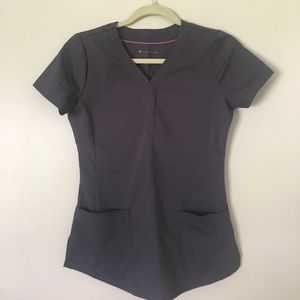 Gray scrub set by Healing Hands