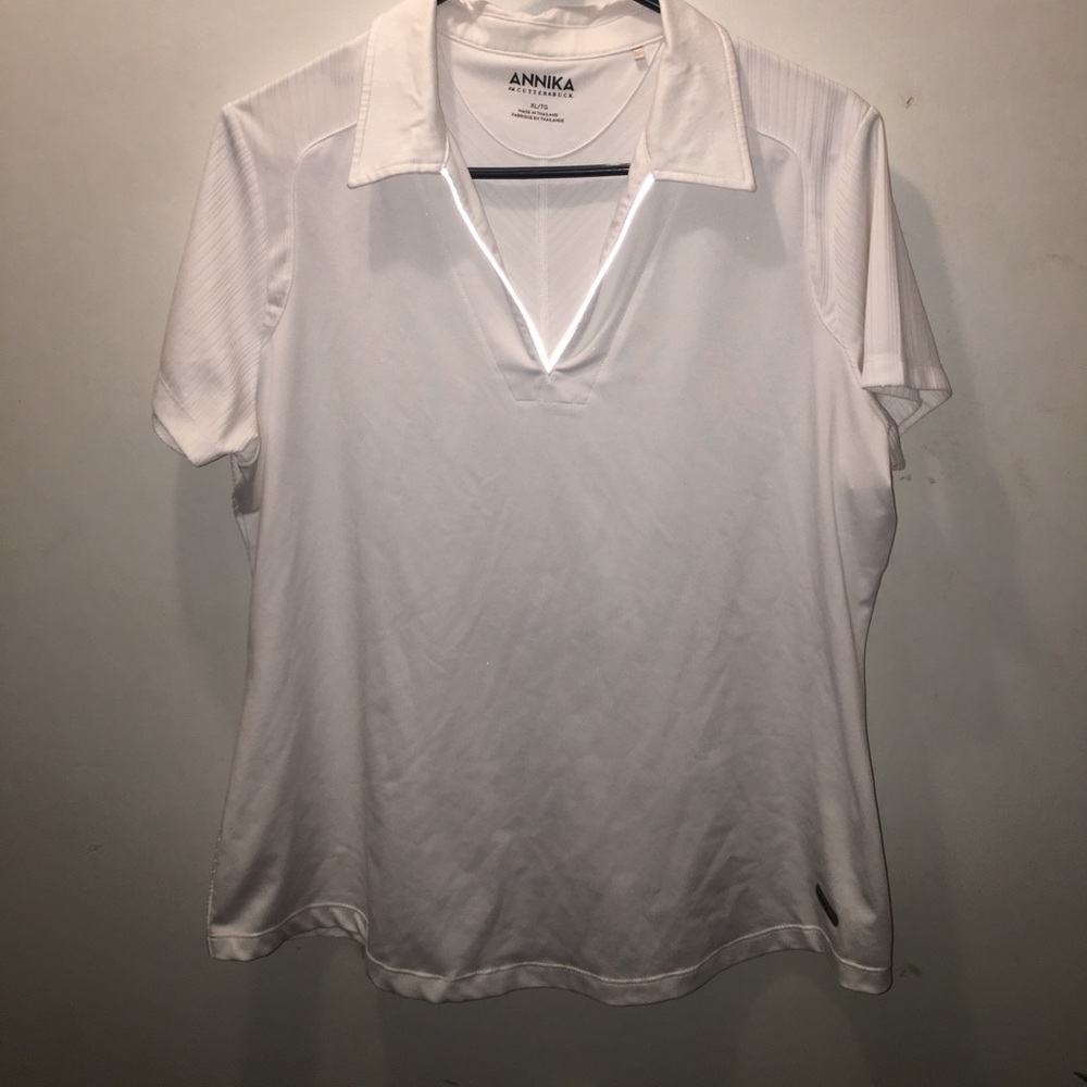 White golf 🏌 shirt