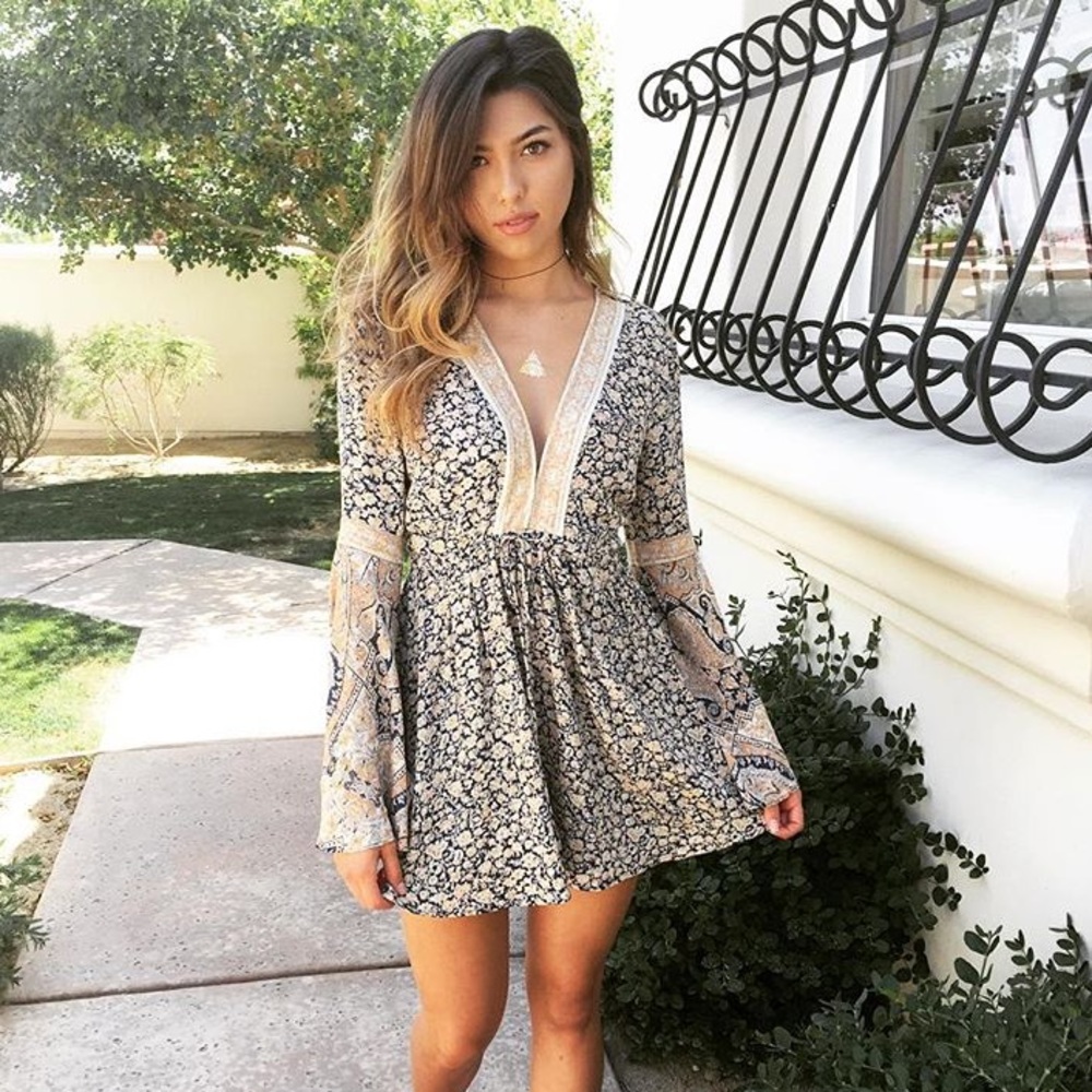 Free People Once Upon a Summertime boho romper✨🌼