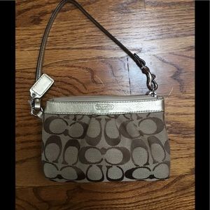 Coach wristlet.