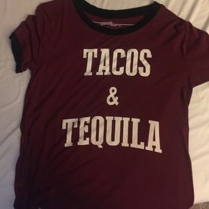 Tacos and tequila shirt
