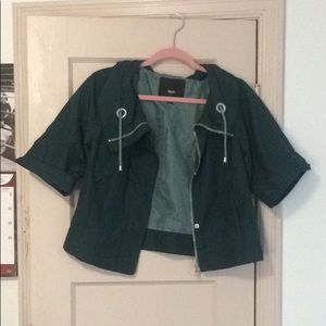 Cropped volcom rainjacket