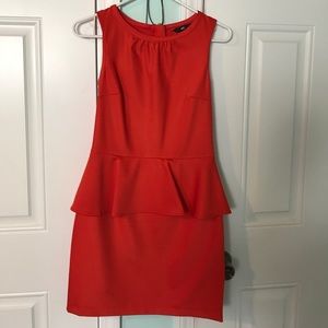Peplum dress