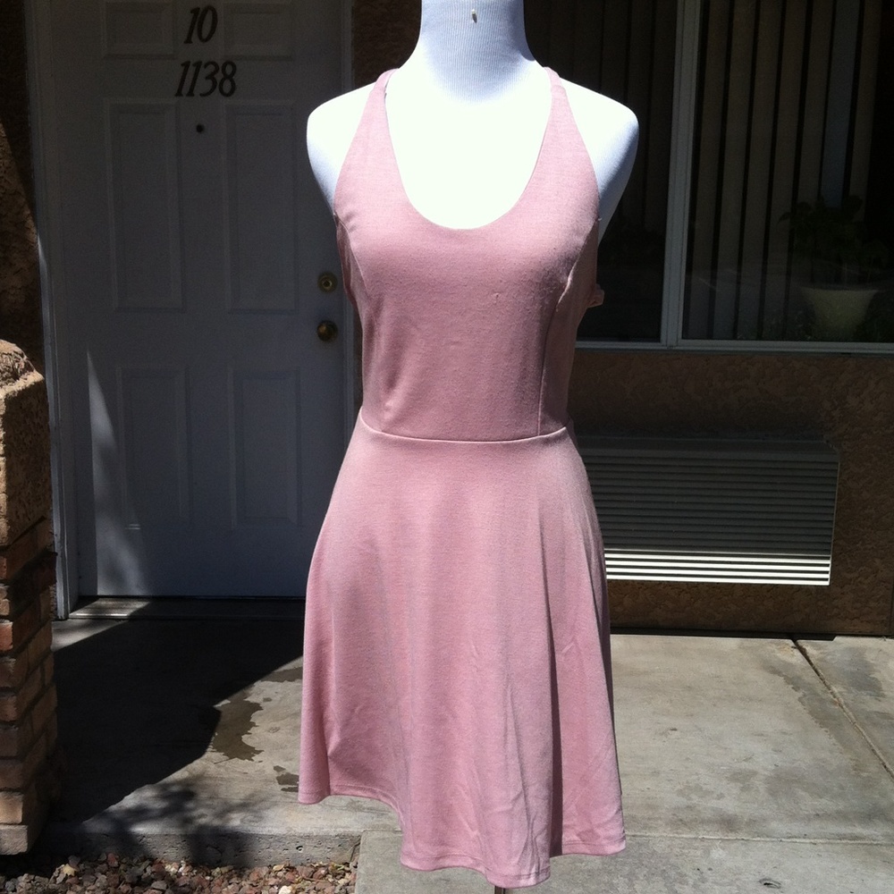 Vijo Couture Open Back Mini Dress