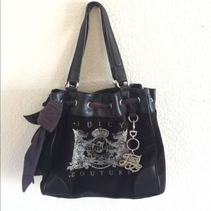 Black Juicy Couture Purse (Scottie dog)