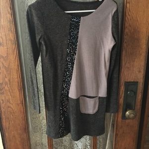 Long Sleeve Sweater Dress