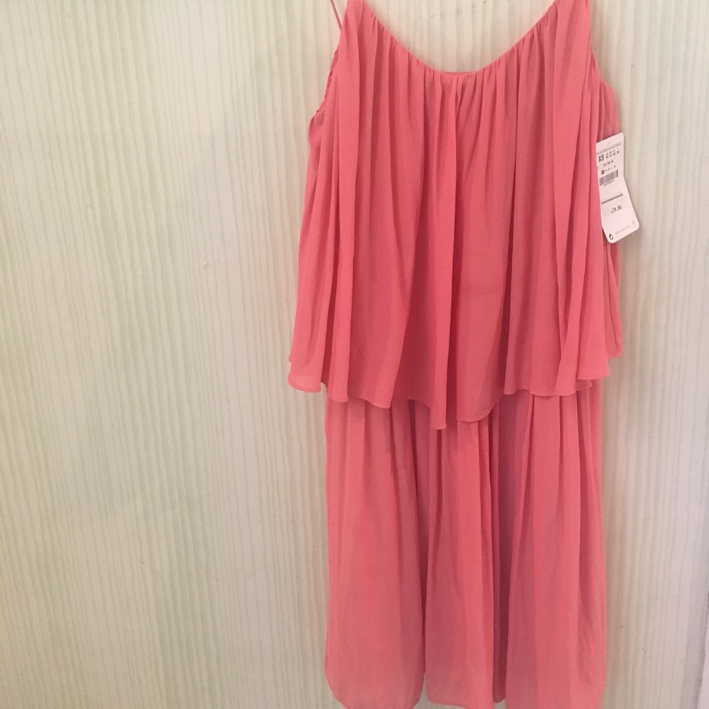 Zara Basic brand new flirty pink dress
