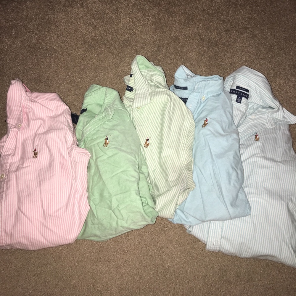 Ralph Lauren Slim Fit Oxfords