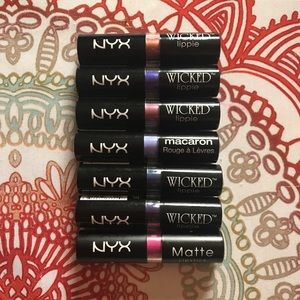 NYX Assorted Tube Lipstick Bundle
