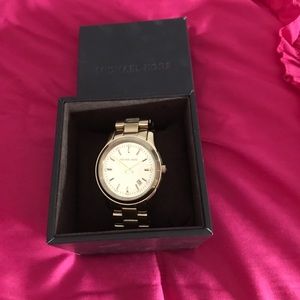 Stainless steel Gold Michael Kors Women's watch